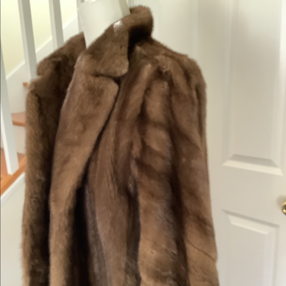 Leaf Mink Four Coat